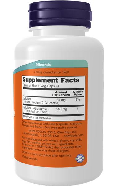 Calcium D-Glucarate 500 mg