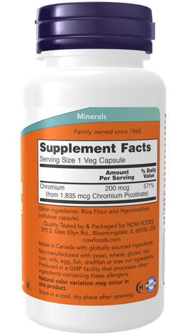 Chromium Picolinate 200 mcg