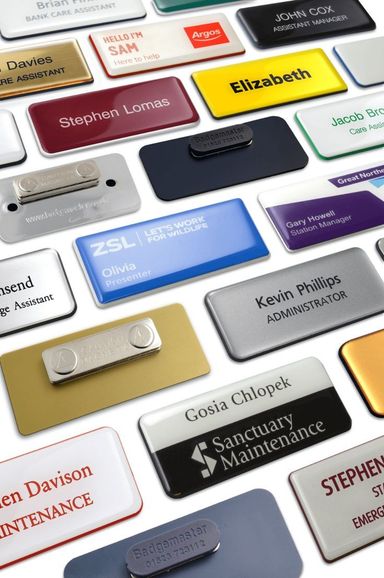 Nametag (Magnetic Back)