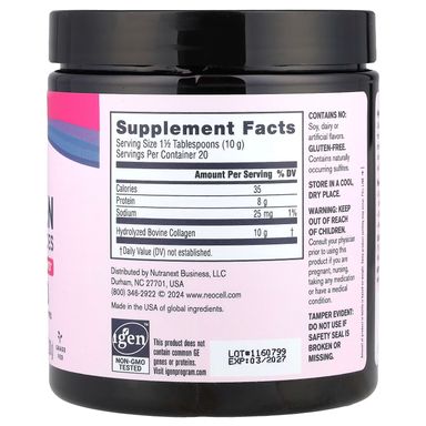 Super Collagen Peptides Type 1 & 3 - Unflavored