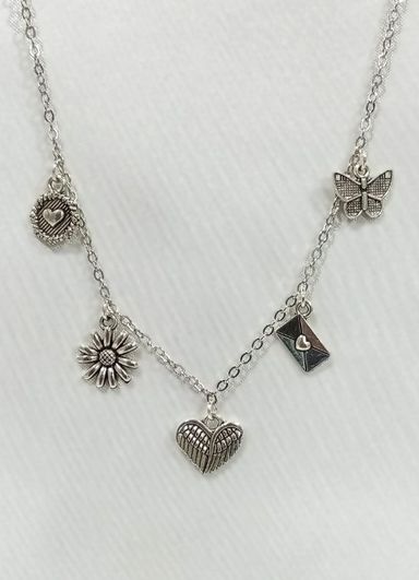 Charm necklaces by The Charm Lab