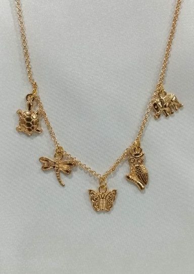 Charm necklaces by The Charm Lab