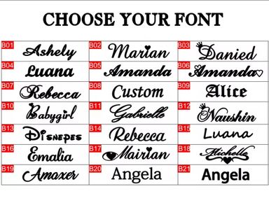 Customize name anklet