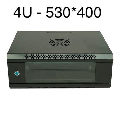 COFFRET INFORMATIQUE 4U VENTILO + MULTIPRISE 530* 400*210