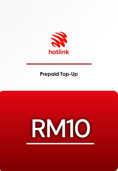 Hotlink Prepaid Topup