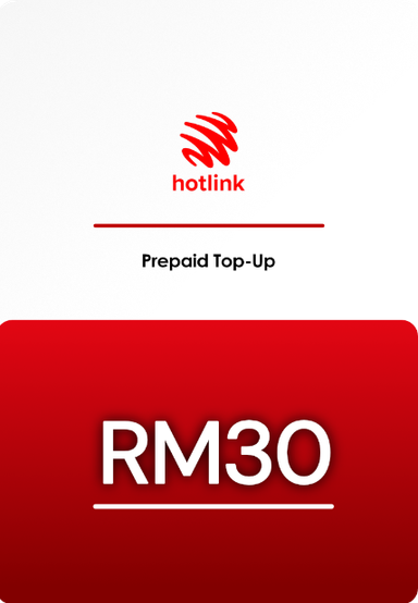 Hotlink Prepaid Topup