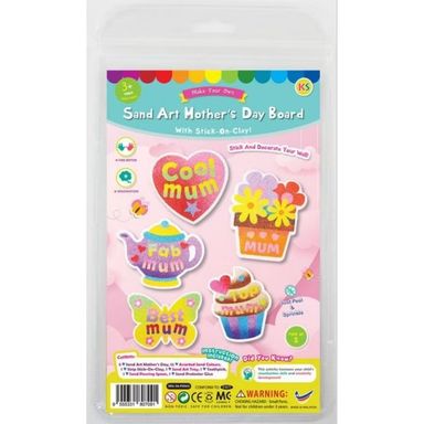 DIY Mother's Day Sand Art Deco Magnet Boards