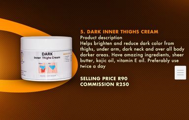 Dark Inner Thighs Cream