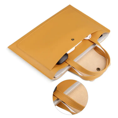 Luxury Leather Briefcase 14"