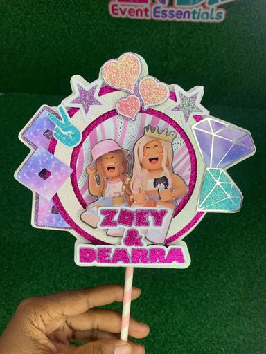 3D CAKE TOPPER
