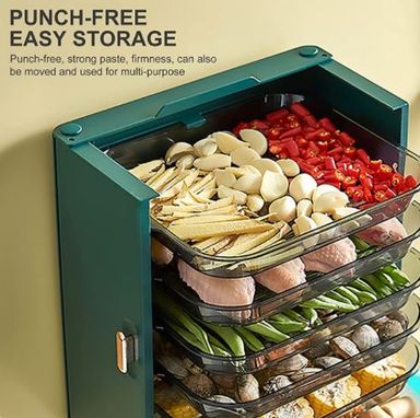 FOLDABLE 6 LAYER FOOD TRAY
