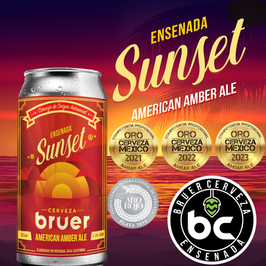 Ensenada Sunset Ambar Ale Barril