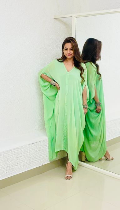 Green Shirt Kaftan