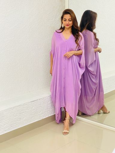 Light Purple Shirt Kaftan