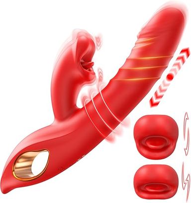 Thrusting Dildo Vibrator