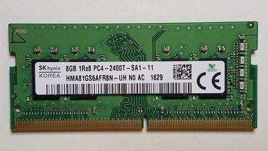 SK HYNIX DDR4 8GB 1Rx8 PC4-2400T-SA1-11 LAPTOP VRAGUE