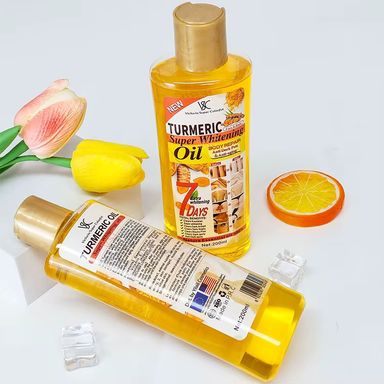Turmeric Essence Oil Face Acne and Body Soothing Massage 200ml