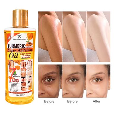 Turmeric Essence Oil Face Acne and Body Soothing Massage 200ml