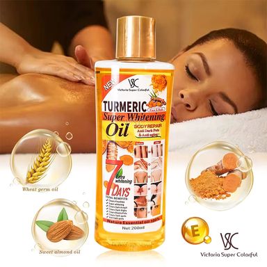 Turmeric Essence Oil Face Acne and Body Soothing Massage 200ml