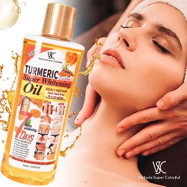Turmeric Essence Oil Face Acne and Body Soothing Massage 200ml