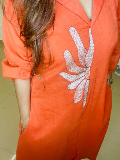 Orange Dress