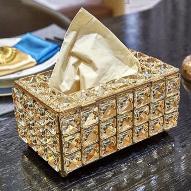 DIAMOND TISSUE BOX