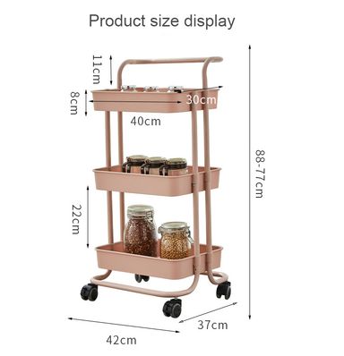 3 Tier Nordic Trolley