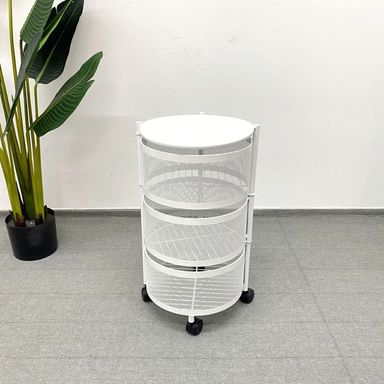 Rotating Kitchen Storage Basket ? ROUND