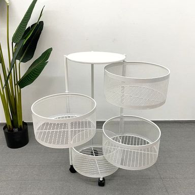 Rotating Kitchen Storage Basket ? ROUND