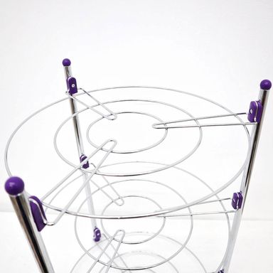 Pot Rack Stainless Steel Flower