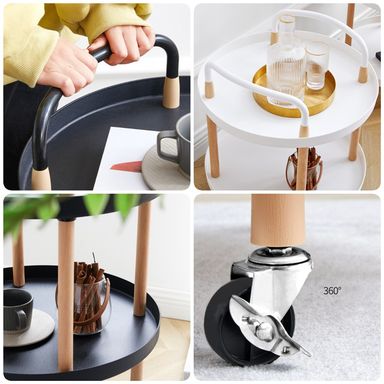 Coffee Table Food Trolley