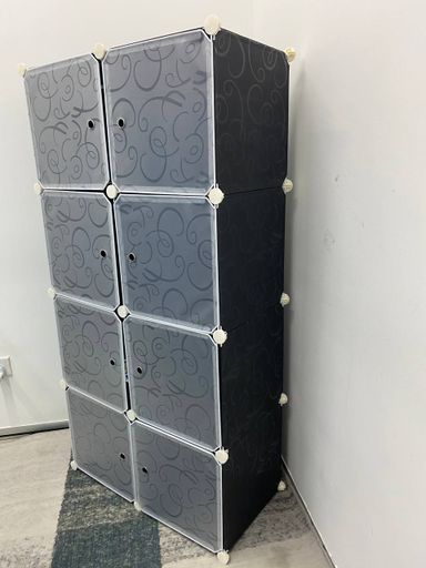 8 CUBE STORAGE WITH HANGER