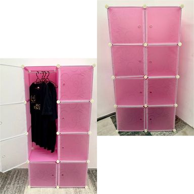 8 CUBE STORAGE WITH HANGER