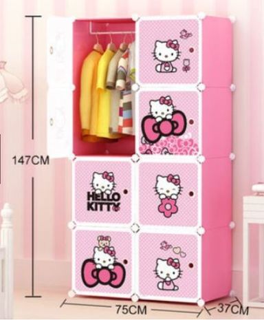 8 CUBE STORAGE WITH HANGER