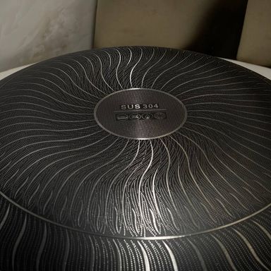 Hexa Wok 304 Stainless-Steel | 34 cm 7 Layer Composite (C521)