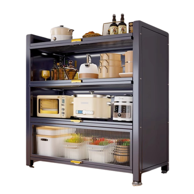 KITCHEN CABINET MICROWAVE RACK