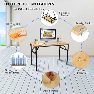 FOLDING BANQUET TABLE 120CMX50CM