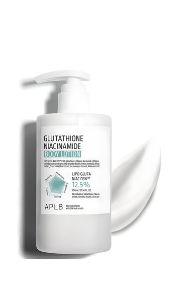 APLB Glutathione niacinamide body lotion, 300ml, 1unit
