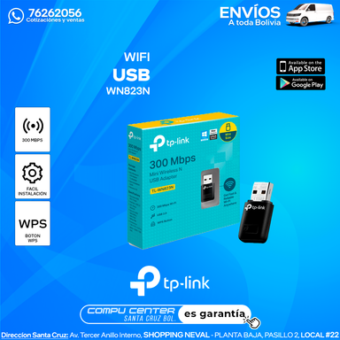 Tp Link USB WIFI WN823N