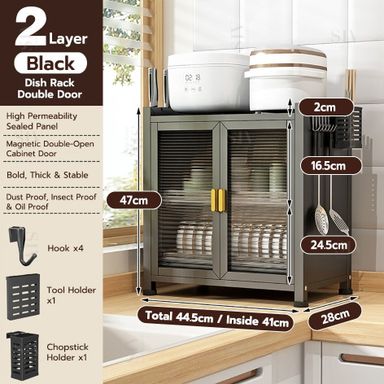 STAINLESS STEEL DRAINER RACK COVER