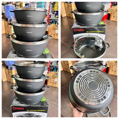 DESSINI 3 PCS COOKWARE