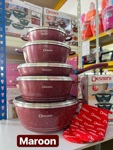 12 PCS DESSINI RED
