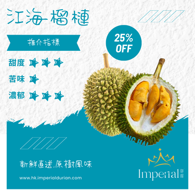【D208】Creamy Sweet Kang Hai Durian