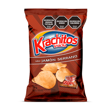 Papas Fritas Krachitos Jamón Serrano 55gr