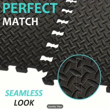 10 Piece Interlocking Fitness Mats 