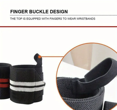 2 Piece Wrist Support Straps 