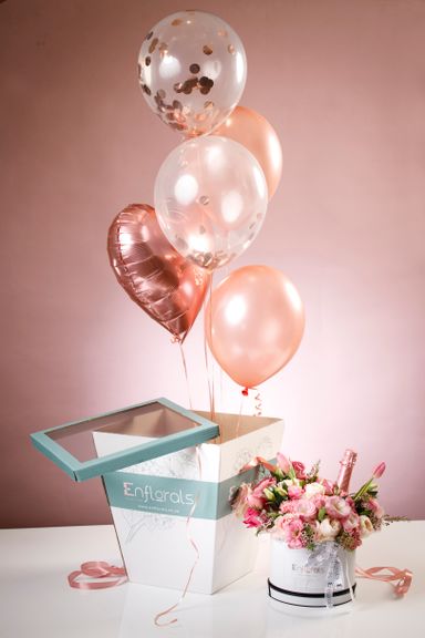 Bubbly Blooms & Balloons