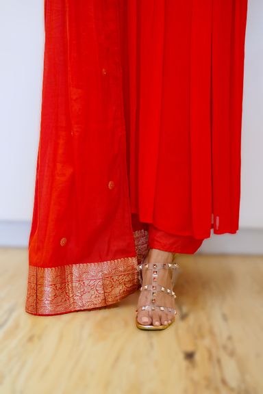 Red Chinnon Set