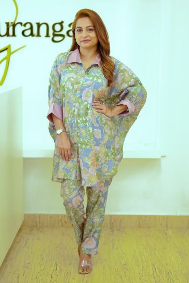 Grey Muslin Coords