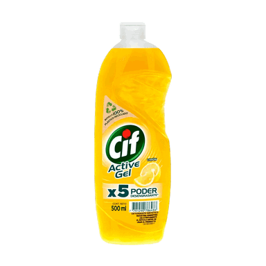 Detergente CIF Ultra Limón 500ml